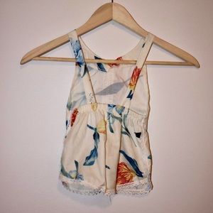 One Pieces - Floral silky romper One Pieces - Floral silky romper